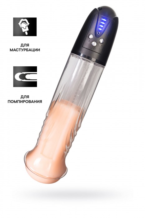 Автоматическая помпа для пениса Thorin - Sexus - в Новосибирске купить с доставкой