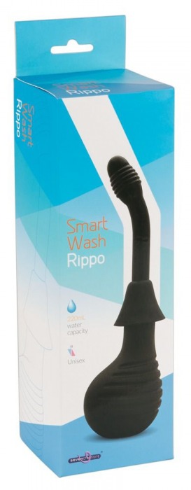 Анальный душ-стимулятор Smart Wash Rippo - Seven Creations - купить с доставкой в Новосибирске