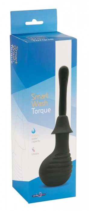 Анальный душ-стимулятор Smart Wash Torque - Seven Creations - купить с доставкой в Новосибирске