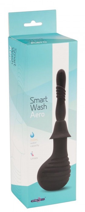 Анальный душ-стимулятор Smart Wash Aero - Seven Creations - купить с доставкой в Новосибирске