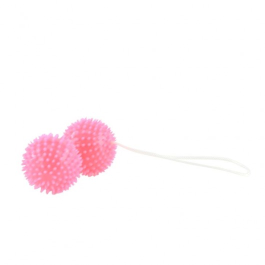 Розовые вагинальные шарики Love Balls - Baile