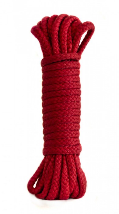 Красная веревка Bondage Collection Red - 9 м. - Lola Games - купить с доставкой в Новосибирске
