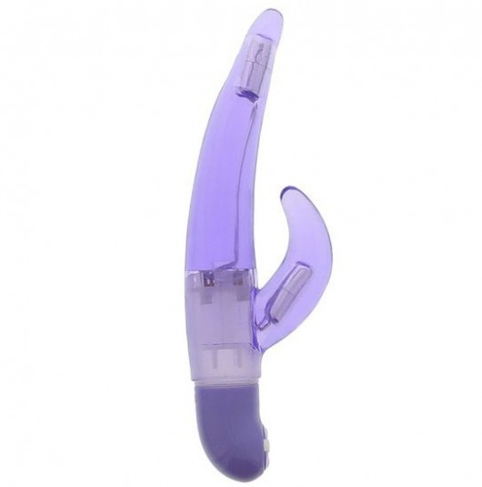 Фиолетовый вибратор для G-стимуляции GOOD VIBES G-VIBE - 16 см. - Dream Toys