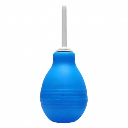 Анальный душ Enema Bulb Blue - XR Brands - купить с доставкой в Новосибирске