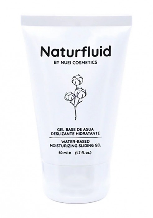 Экстраскользкий лубрикант на водной основе Nuei Naturfluid - 50 мл. - Nuei cosmetics - купить с доставкой в Новосибирске