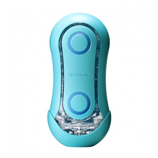 Голубой мастурбатор Tenga Flip ORB Ocean - Tenga - в Новосибирске купить с доставкой