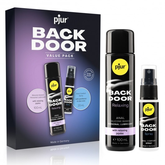 Набор для анального секса pjur Back Door Value Pack - Pjur - купить с доставкой в Новосибирске