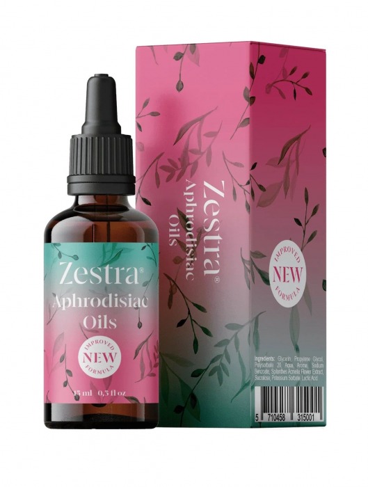 Возбуждающее масло Zestra Aphrodisiac Oils - 15 мл. - Zestra - купить с доставкой в Новосибирске