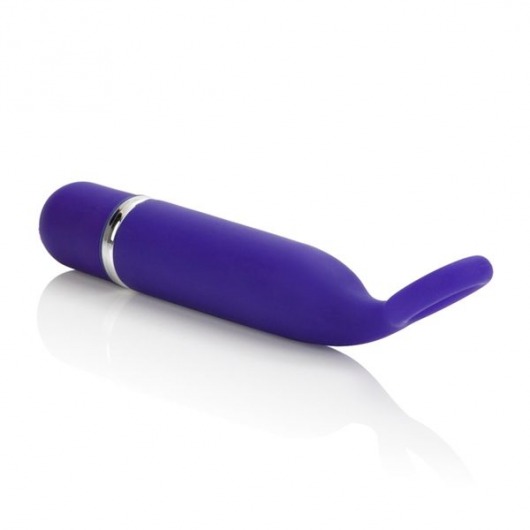 Фиолетовый мини-вибромассажер LIA MINI MASSAGER PLEASURE O - 11,5 см. - California Exotic Novelties