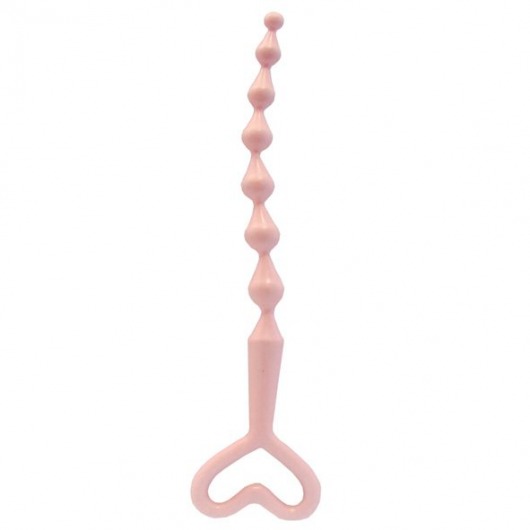 Розовая анальная цепочка REE SEDUCE PINK - 32 см. - Ree