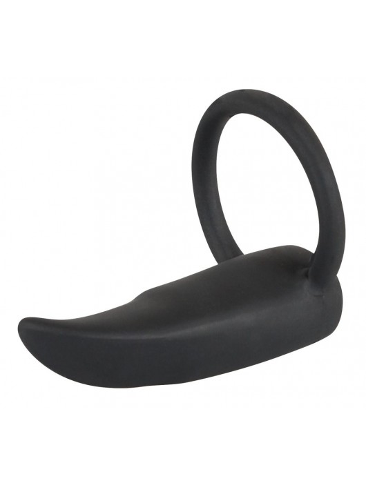 Чёрный вибратор на пальчик или пенис BLACK VELVETS - Orion - в Новосибирске купить с доставкой