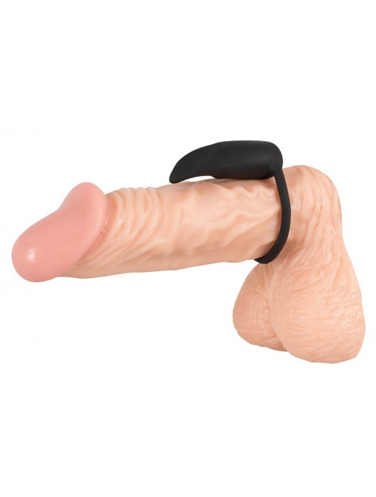 Чёрный вибратор на пальчик или пенис BLACK VELVETS - Orion - в Новосибирске купить с доставкой