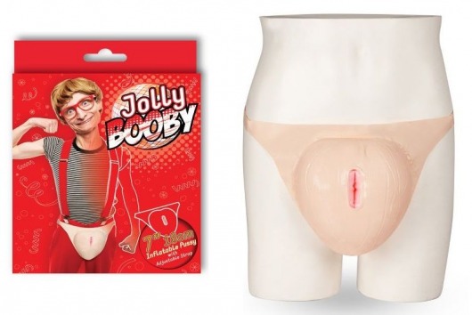 Надувная вагина с фиксацией JOLLY BOOBY-INFLATABLE PUSSY - NMC - купить с доставкой в Новосибирске