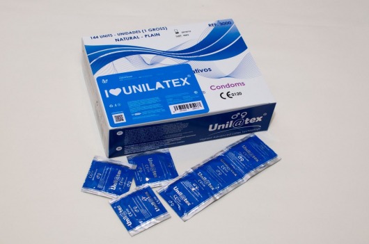 Классические презервативы Unilatex Natural Plain - 144 шт. - Unilatex - купить с доставкой в Новосибирске