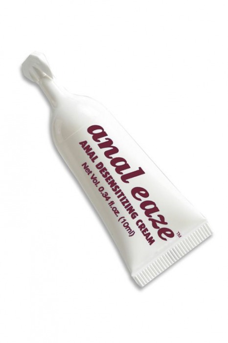 Анальный крем-лубрикант с обезболивающим эффектом - 10 мл. - Pipedream - купить с доставкой в Новосибирске