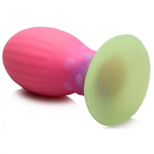 Розовая пробка-яйцо Xeno Egg - 13,3 см. - XR Brands