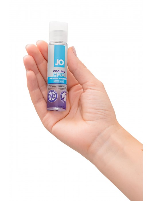 Охлаждающий лубрикант на водной основе JO H2O COOLING - 30 мл. - System JO - купить с доставкой в Новосибирске