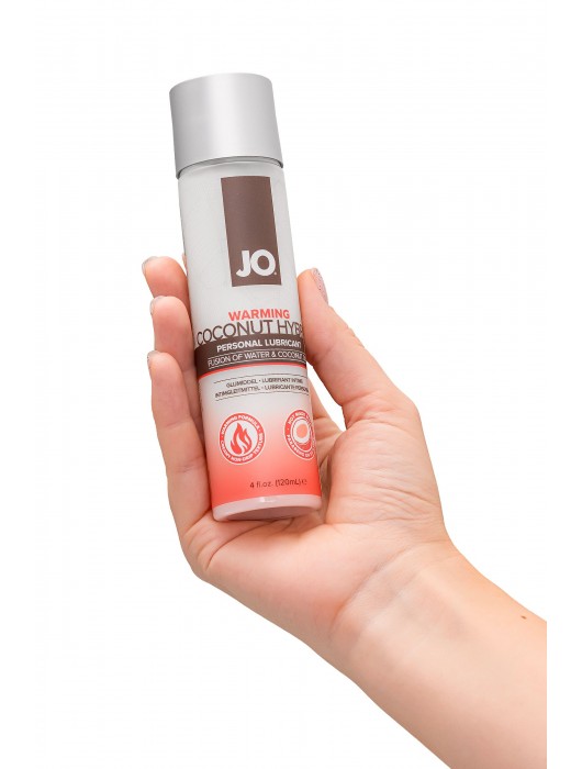 Водно-масляный лубрикант с разогревающим эффектом Hybrid Lubricant WARMING - 120 мл. - System JO - купить с доставкой в Новосибирске