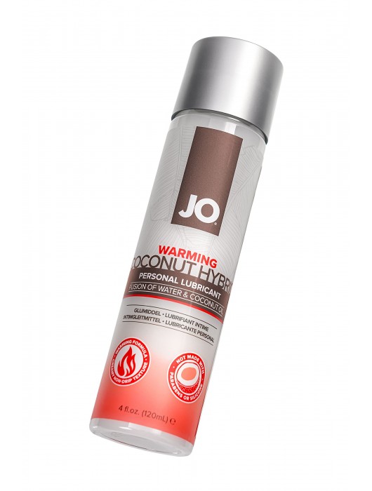Водно-масляный лубрикант с разогревающим эффектом Hybrid Lubricant WARMING - 120 мл. - System JO - купить с доставкой в Новосибирске