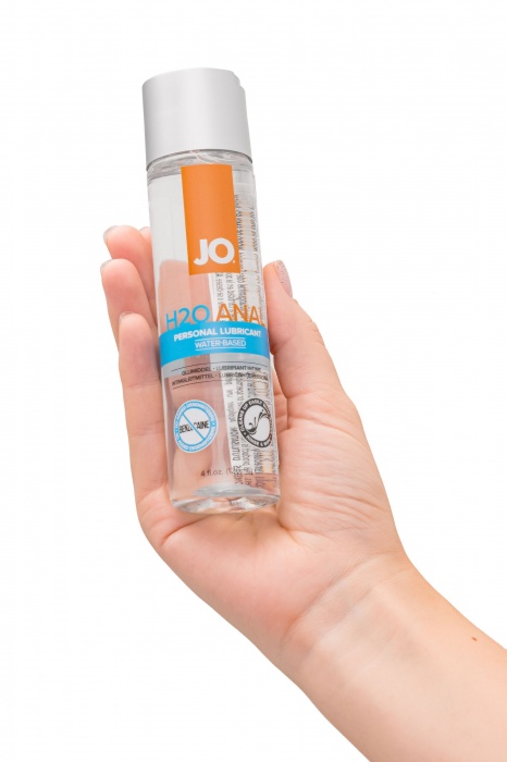 Анальный лубрикант на водной основе JO Anal H2O - 120 мл. - System JO - купить с доставкой в Новосибирске