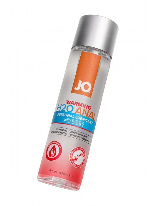Анальный согревающий лубрикант на водной основе JO Anal H2O Warming - 120 мл. - System JO - купить с доставкой в Новосибирске