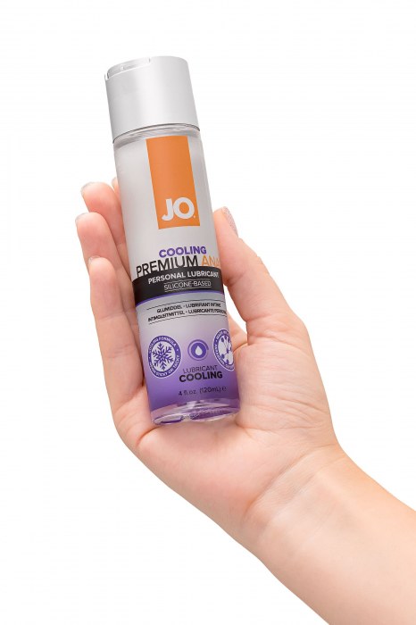 Анальный охлаждающий лубрикант на силиконовой основе JO Anal Premium COOLING - 120 мл. - System JO - купить с доставкой в Новосибирске