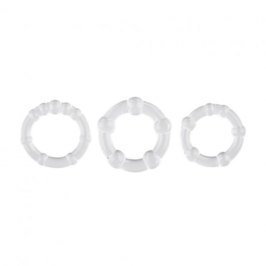 Набор из 3 эрекционных колец Erection Rings Set - Selopa - в Новосибирске купить с доставкой