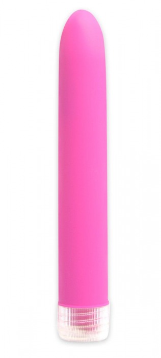 Неоново-розовый вибратор - 19 см. - Pipedream