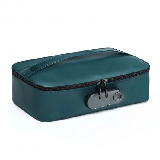 Зеленая сумочка для хранения игрушек Discreet Box - Dorcel - купить с доставкой в Новосибирске