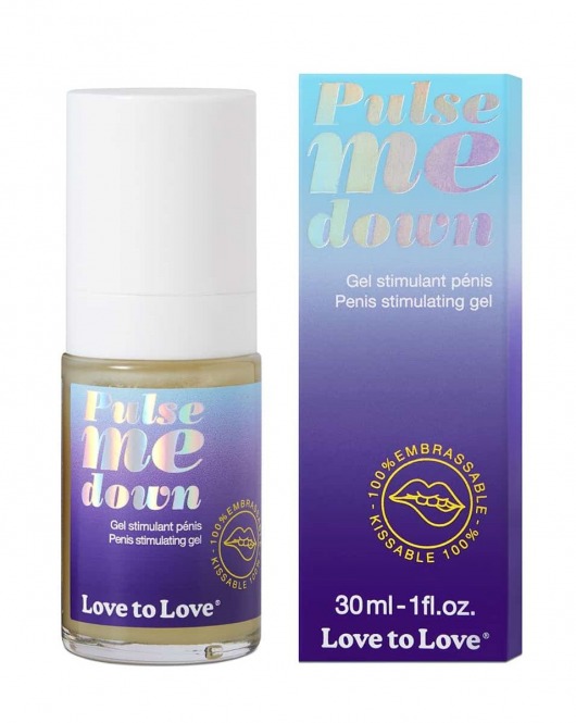 Стимулирующий гель для пениса Pulse Me Down - 30 мл. - Love to Love - купить с доставкой в Новосибирске