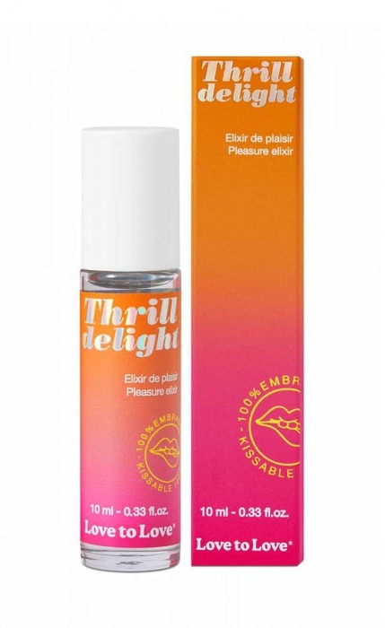 Возбуждающий гель Thrill Delight - 10 мл. - Love to Love - купить с доставкой в Новосибирске