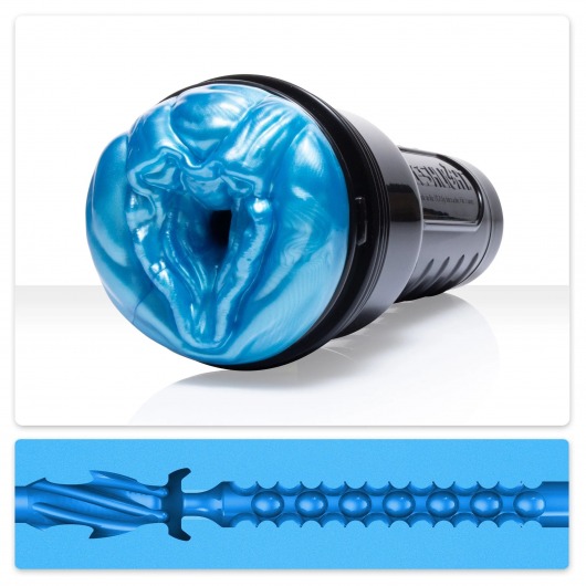 Мастурбатор-вагина Fleshlight Freaks Alien Blue Metallic - Fleshlight - в Новосибирске купить с доставкой
