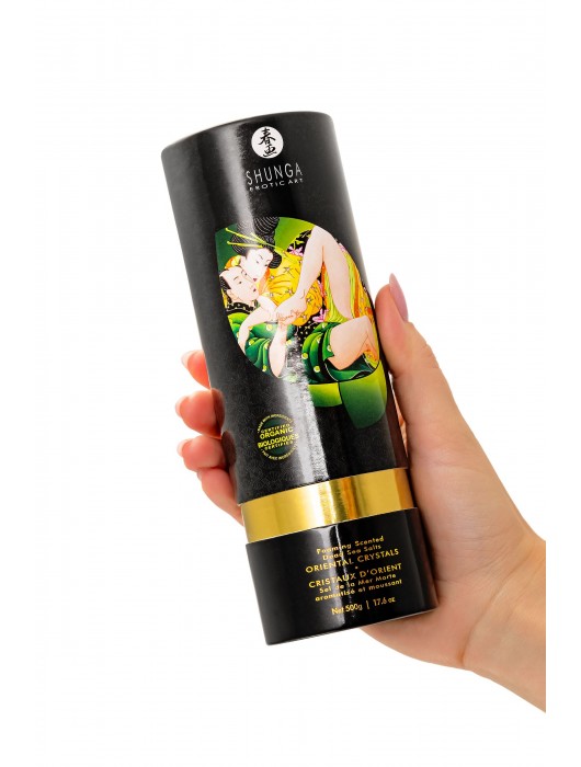 Соль Мёртвого моря для ванны Oriental Crystals «Цветок лотоса» - 500 гр. -  - Магазин феромонов в Новосибирске