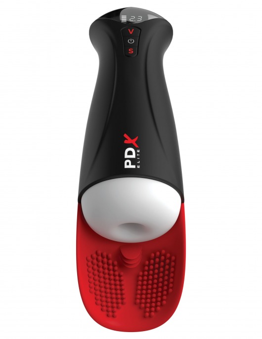 Мастурбатор в колбе с вибрацией Fuck-O-Matic Pro XL - Pipedream - в Новосибирске купить с доставкой