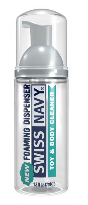 Очищающая пенка для игрушек и тела Toy   Body Cleaner Foamer - 47 мл. - Swiss navy - купить с доставкой в Новосибирске