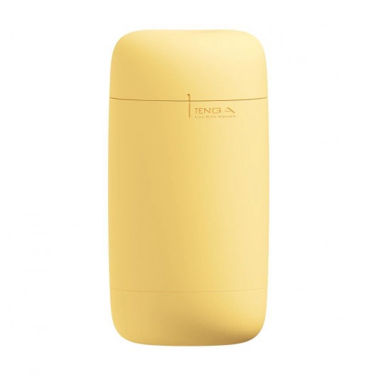 Желтый мастурбатор Tenga Puffy - Tenga - в Новосибирске купить с доставкой