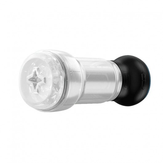 Набор PowerBlow   Feel Pocket Stroker Crystal: мастурбатор и интерактивная насадка - Kiiroo - в Новосибирске купить с доставкой