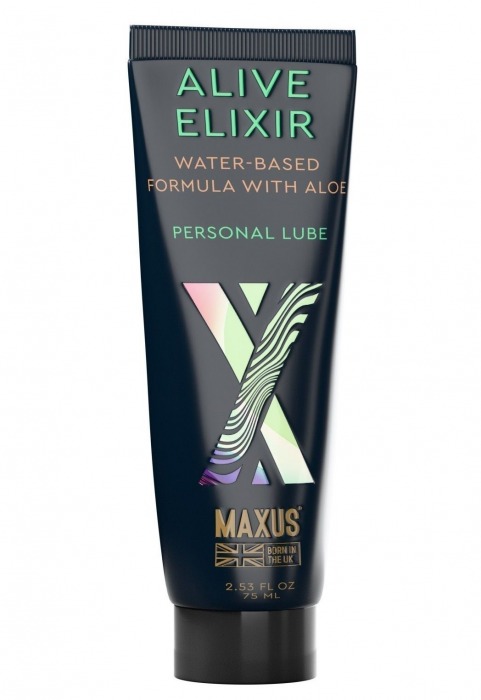 Интимный гель на водной основе MAXUS Alive Elixir - 75 мл. - Maxus - купить с доставкой в Новосибирске