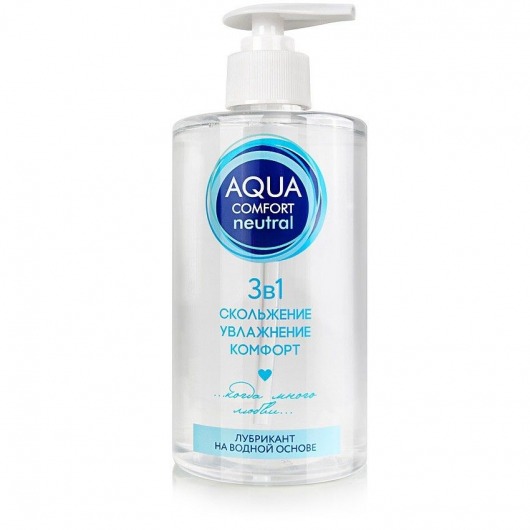 Лубрикант на водной основе Aqua Comfort Neutral - 440 гр. - Биоритм - купить с доставкой в Новосибирске