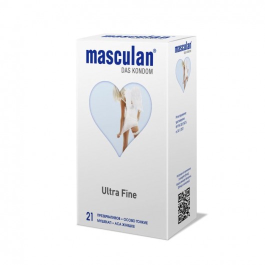 Особо тонкие презервативы Masculan Ultra Fine - 21 шт. - Masculan - купить с доставкой в Новосибирске