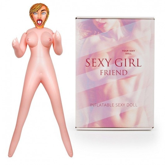 Надувная секс-кукла Камилла - Bior toys - в Новосибирске купить с доставкой