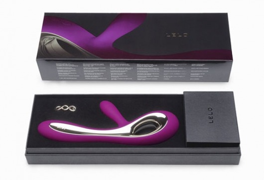 Лиловый вибратор Soraya Deep Rose - 22 см. - Lelo