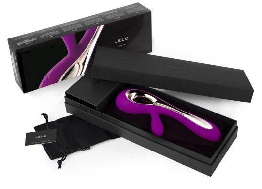 Лиловый вибратор Soraya Deep Rose - 22 см. - Lelo