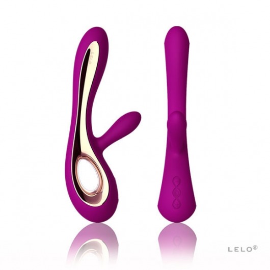 Лиловый вибратор Soraya Deep Rose - 22 см. - Lelo