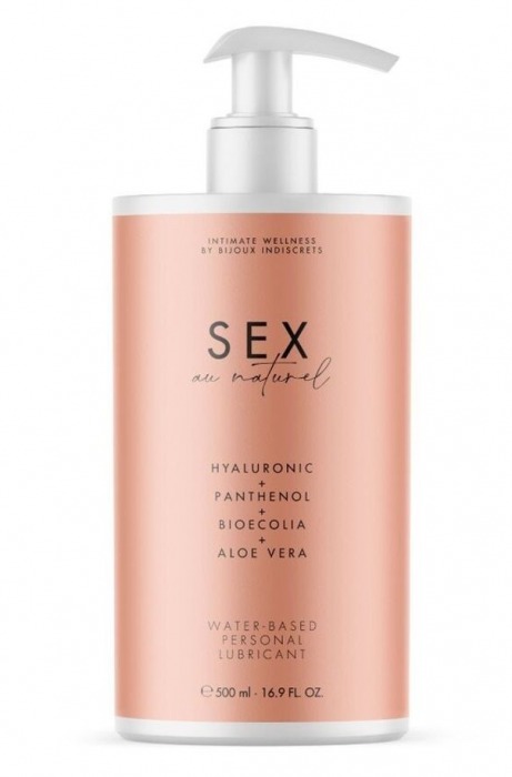 Лубрикант на водной основе Water-based Personal Lubricant - 500 мл. - Bijoux Indiscrets - купить с доставкой в Новосибирске