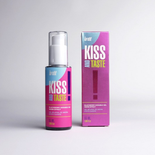 Массажный гель для тела Kiss and Taste - 55 мл. - INTT - купить с доставкой в Новосибирске