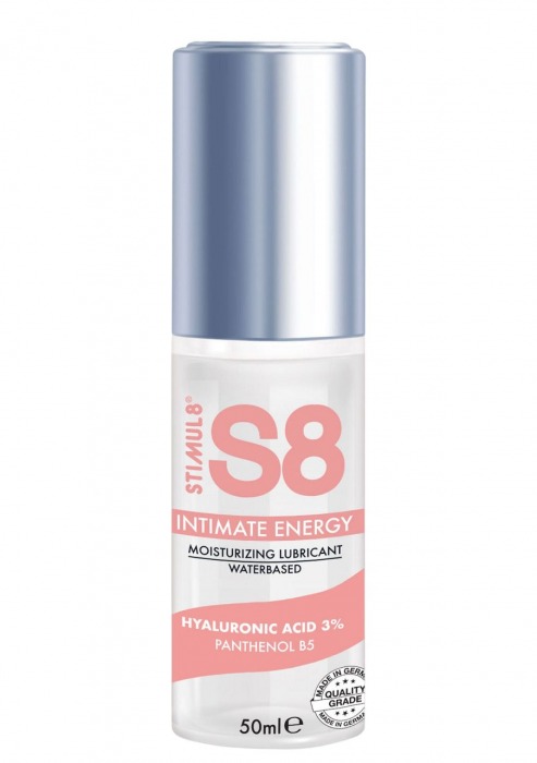 Лубрикант на водной основе с гиалуроновой кислотой S8 Intimate Energy - 50 мл. - Stimul8 - купить с доставкой в Новосибирске