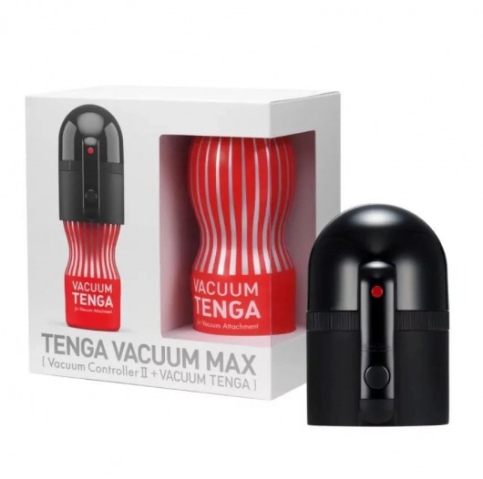Набор Tenga Vacuum Max: мастурбатор и устройство для создания вакуума - Tenga - в Новосибирске купить с доставкой