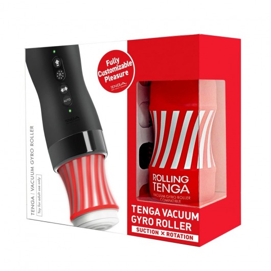 Набор Tenga Vacuum Gyro Roller 3s: мастурбатор и устройство для вращения и создания вакуума - Tenga - в Новосибирске купить с доставкой