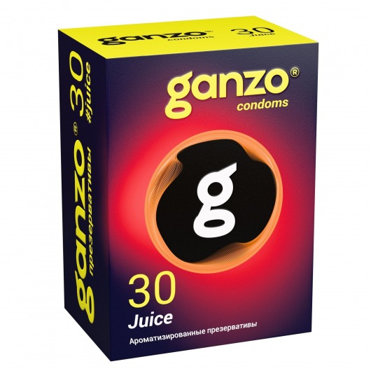 Ароматизированные презервативы Ganzo Juice - 30 шт. - Ganzo - купить с доставкой в Новосибирске Ароматизированные презервативы Ganzo Juice - 30 шт. - Ganzo - купить с доставкой в Новосибирске
